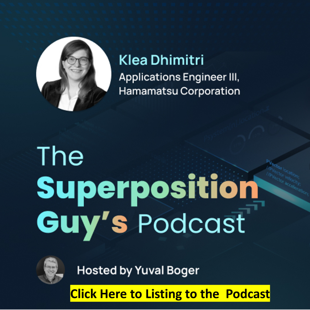 Podcast with Klea Dhimitri of Hamamtsu Photonics