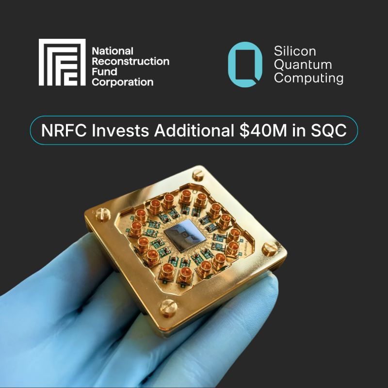 Australia’s NRFC and Firgun Ventures Inject 40 Million AUD ($28 Million USD) and Growth Capital into Silicon Quantum Computing