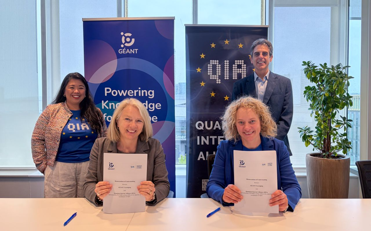 GÉANT and Quantum Internet Alliance Partner to Advance European Quantum Networking Architecture