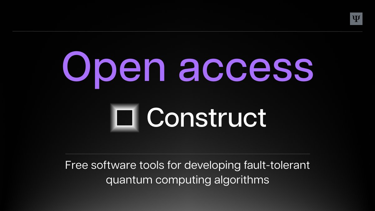 PsiQuantum Opens Public Access to Construct Fault-Tolerant Algorithm Design Software