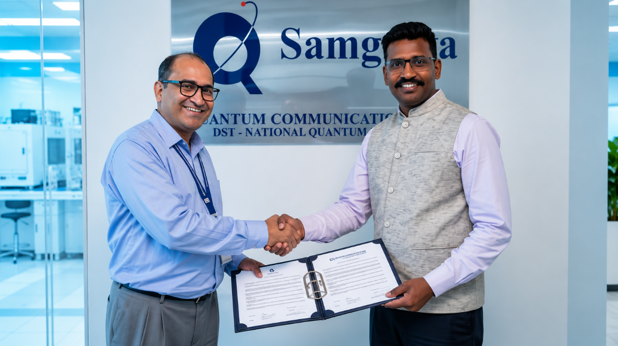 QClairvoyance Quantum Labs Signs MoU with IITM–C-DOT Samgnya Foundation to Advance Indian Quantum Ecosystem