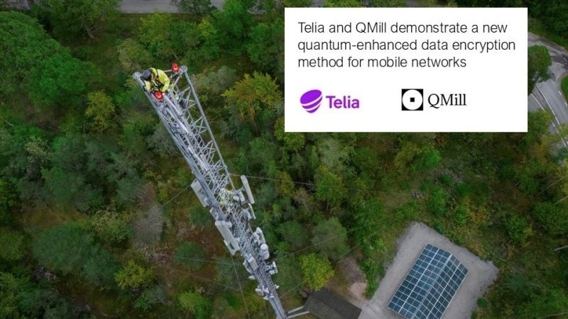 Telia Finland and QMill Demonstrate Quantum-Assisted Message Encryption Across Standard Mobile Networks